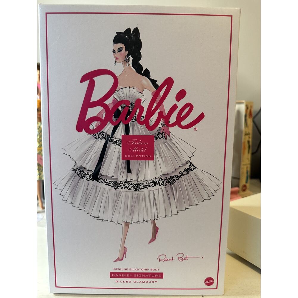 New 2025 Barbie Fashion Model Collection Silkstone Gilded Glamour JBH66 NRFB